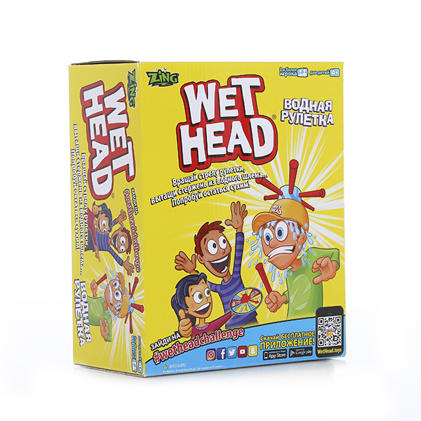Водная рулетка Wet Head со шлемом  